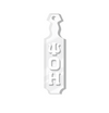Greek - 3'' Paddle Key Chain (Clear) - Customer's Product with price 15.00 ID O6sSnuhDh8J2sLvu-ub0hJgw