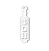 Greek - 3'' Paddle Key Chain (Clear) - Customer's Product with price 15.00 ID B_Oh5f0J04Ncc60v0bgmuEcM