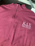 CLEARANCE - ΚΔΧ Small Embroidery Quarter-Zip