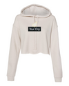 Deluxe Box Logo - Bella & Canvas - Cropped Hooded Sweatshirt - Customer's Product with price 102.00