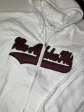 CLEARANCE - Nu Alpha Phi Athletic Tail Zip Up Hoodie